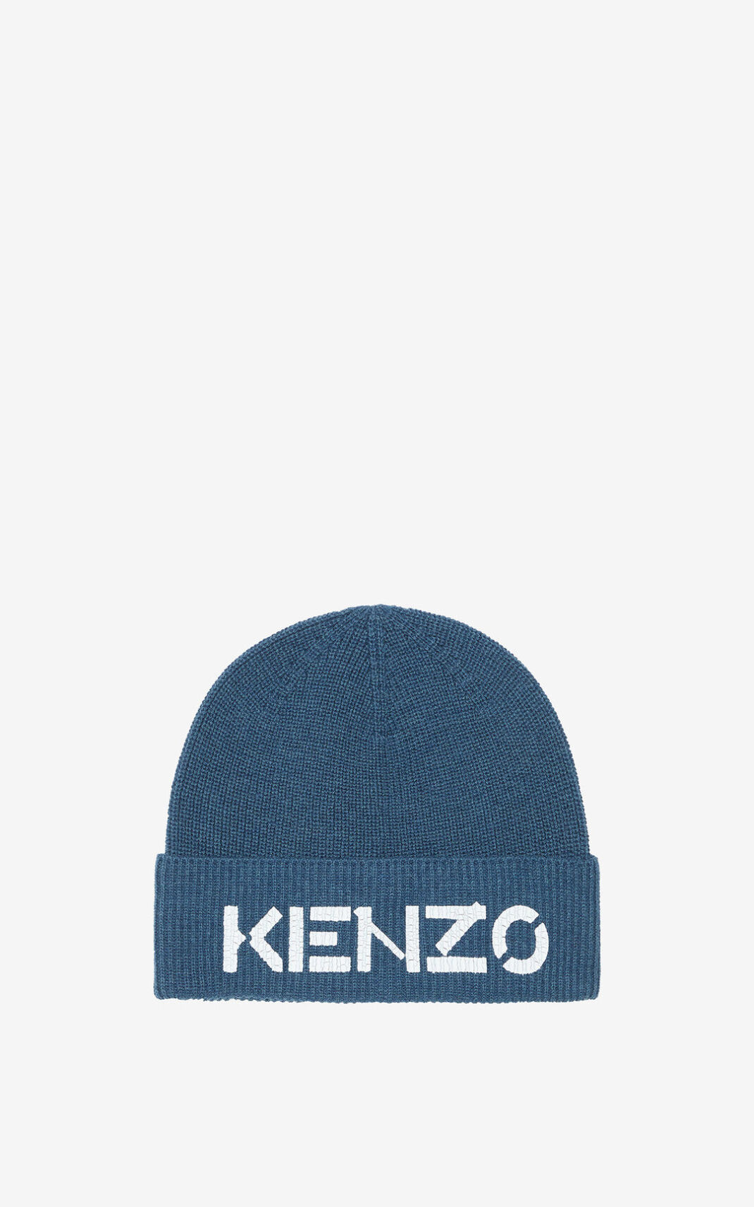 Gorro Kenzo Logo knit Feminino - Azuis | 451HFTSNK